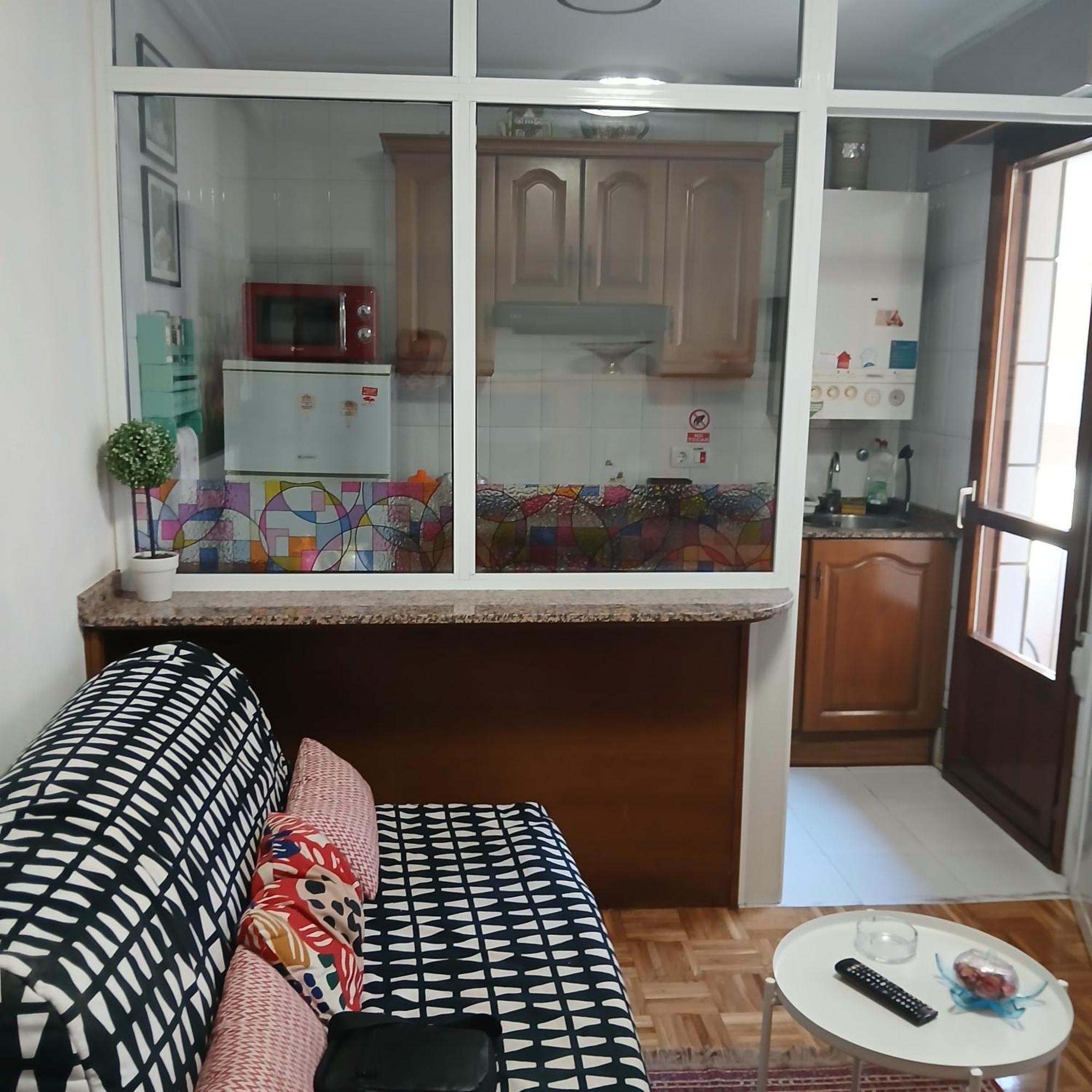 Apartamento Los Fresnos Gijón Oda fotoğraf